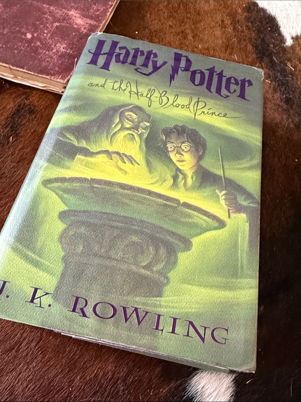 Harry Potter and the Half-Blood Prince — Green Hardcover Book